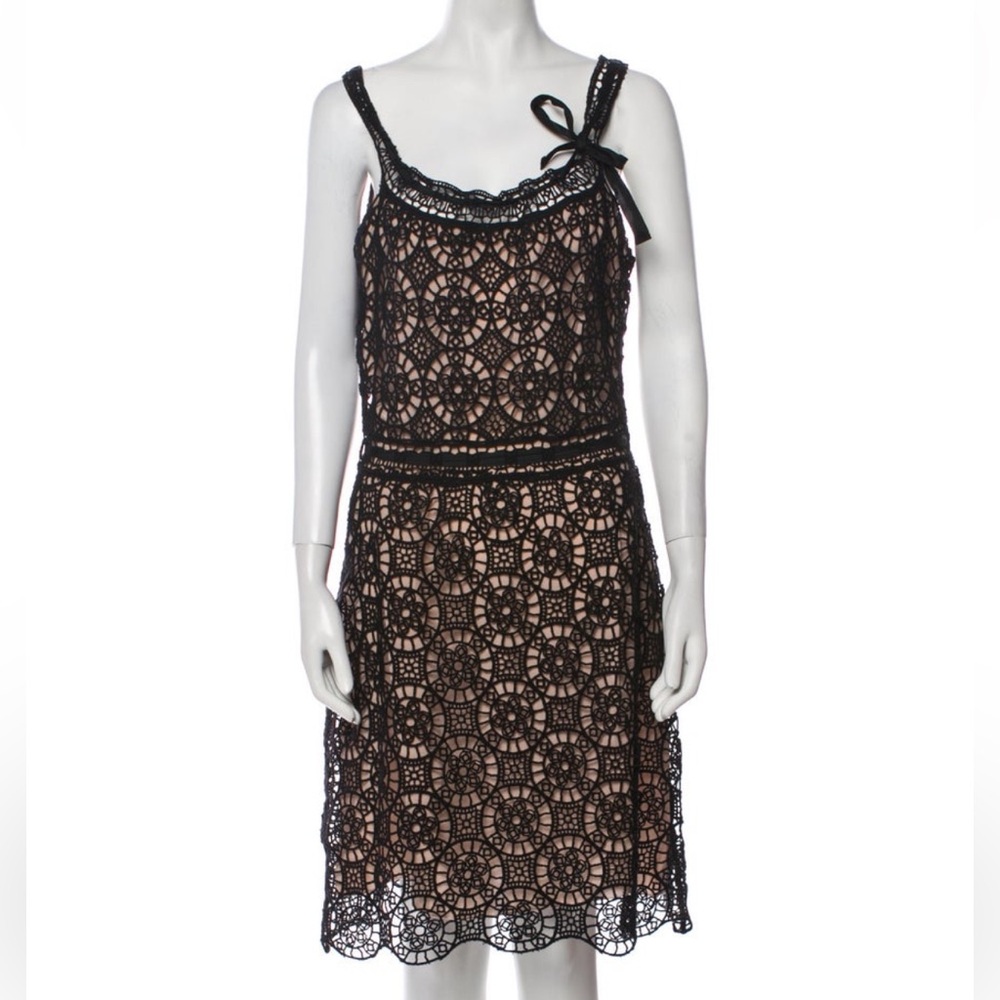 Christian Dior Black Lace Dress